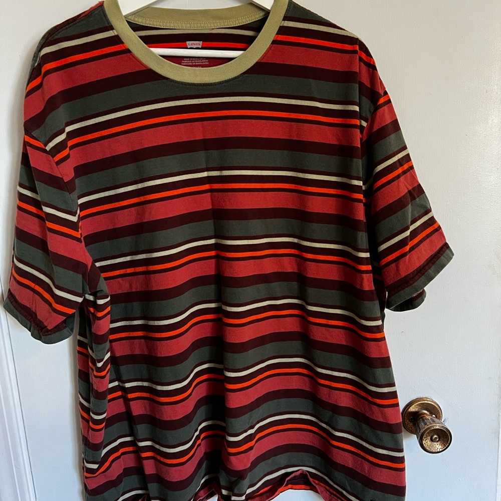The coolest vintage Levi striped shirt.